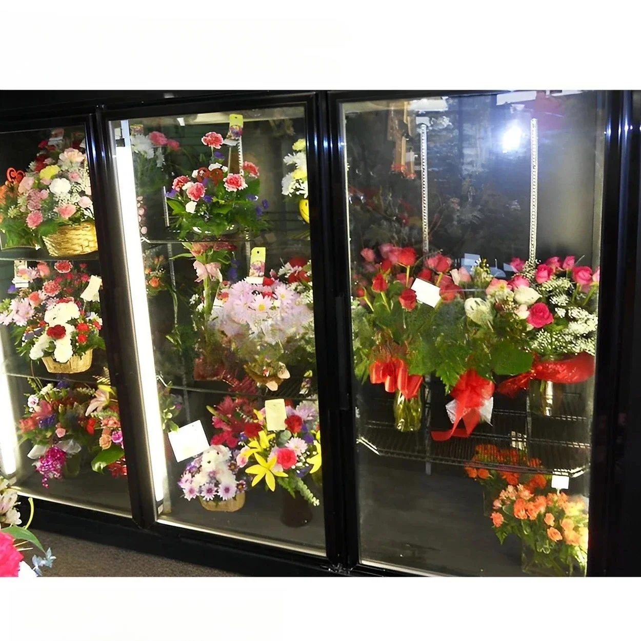 

Display Walk in Cooler 100mm Cold Room Storage for Florist & Shop
