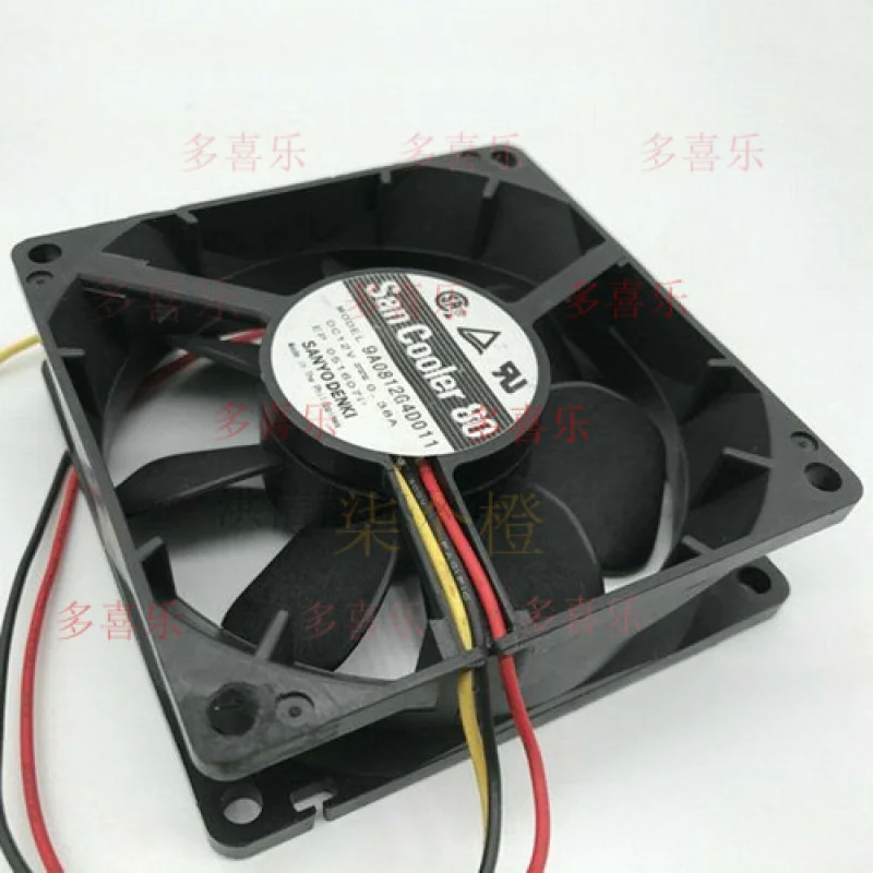 ZMZM     1PCS  9A0812G4D011 New For   3pin DC 12V 0.38A fan # A6–37
