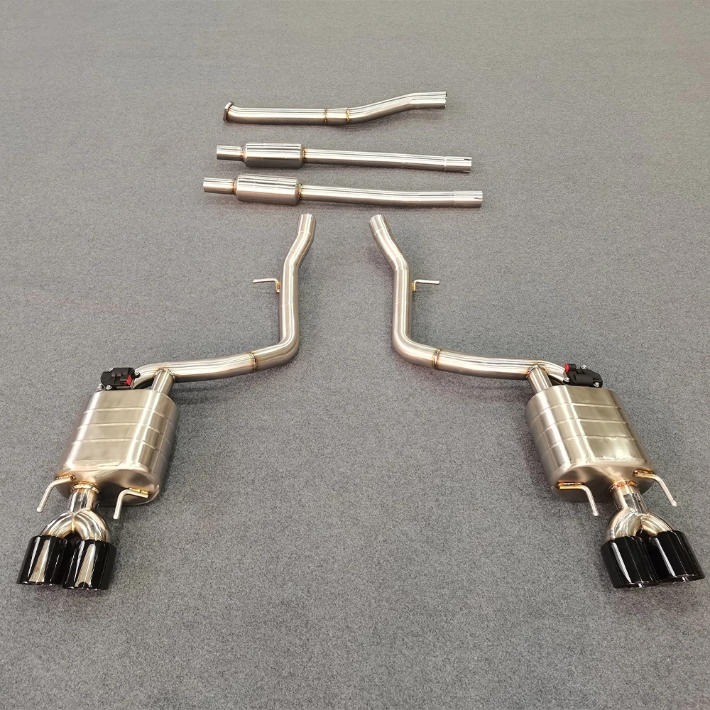 

Factory Hot Selling Cc CarHigh Performance Stainless Steel Exhaust Catback for IS200T IS300 GS300 2.0T With Muffler Valves