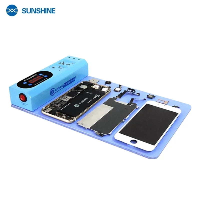 Sunshine S-918E Mini Screen Separator Machine Heating Pad Mobile Phone Lcd Display Disassembly Tool Precise Temperature Control