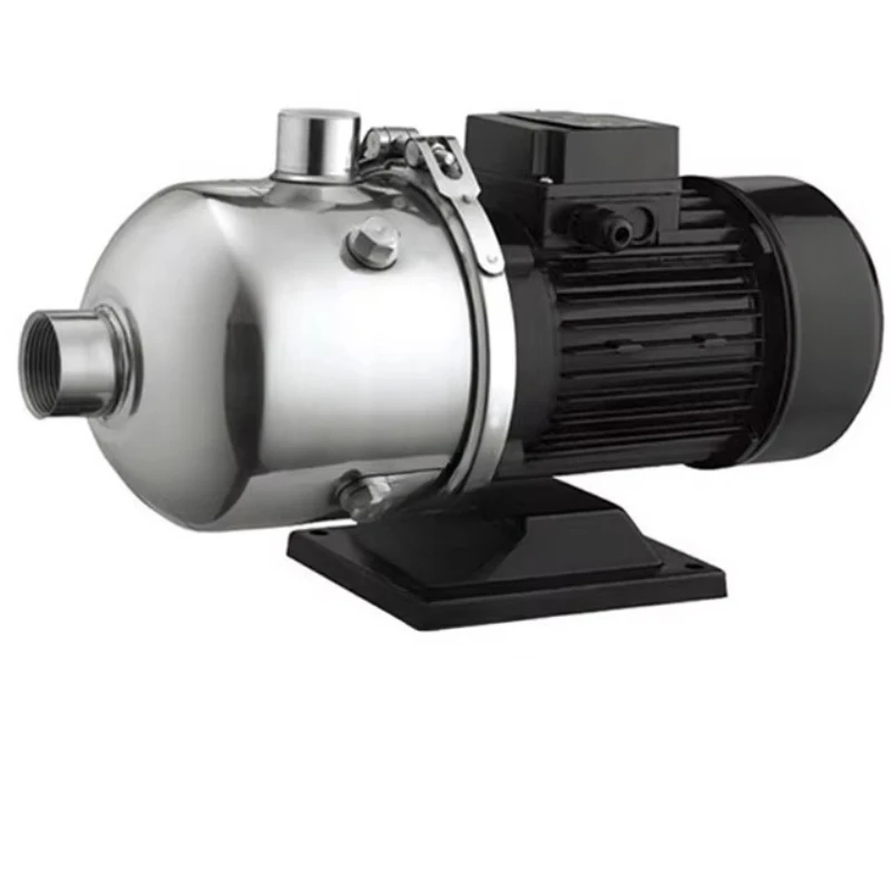 Hydraulic booster pump 3hp circulation stainless steel single-phase high pressure automatic household electric multi-stage pump