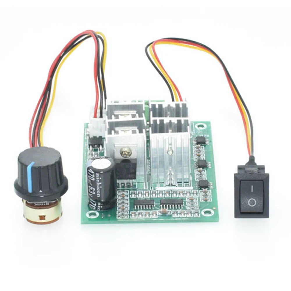 

DC 5-36V 15A DC Brushless Motor Speed Controller 0~100% Motor Speed Adjustable Regulator Fan Motor Speed Control Board Governor