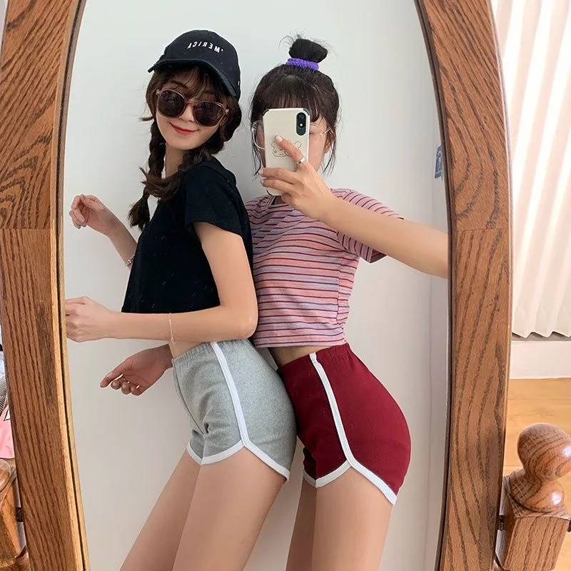 

Women Summer Sports Fitness Skinny Slim Shorts Causal Yoga Shorts Shorts Low Waist Stretchy Gym Clothing Short Pants