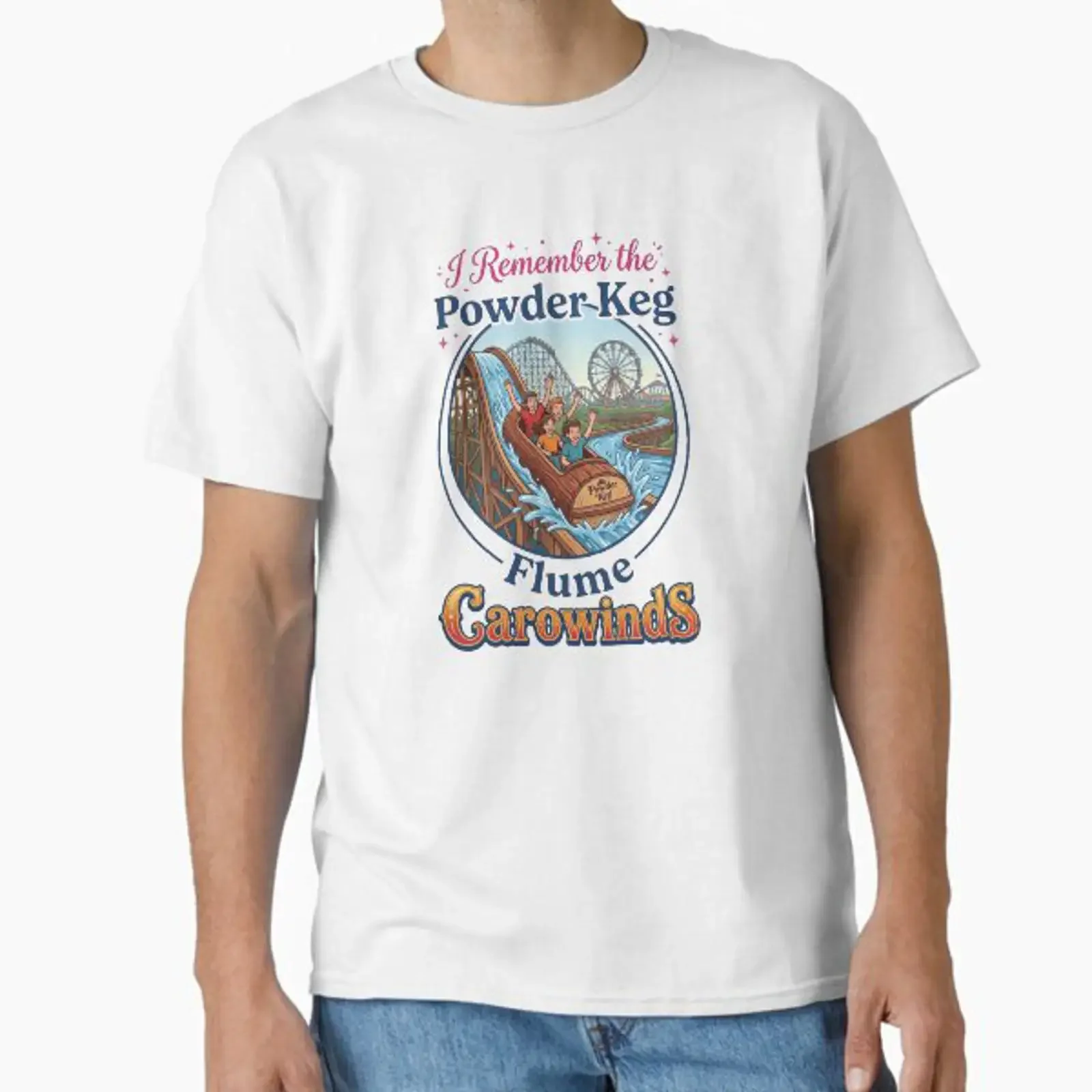Remember the Powder Keg Flume designed and sold by FlirtySocClub vintage Washed Stylish Versatile graphic streetwear Breathable