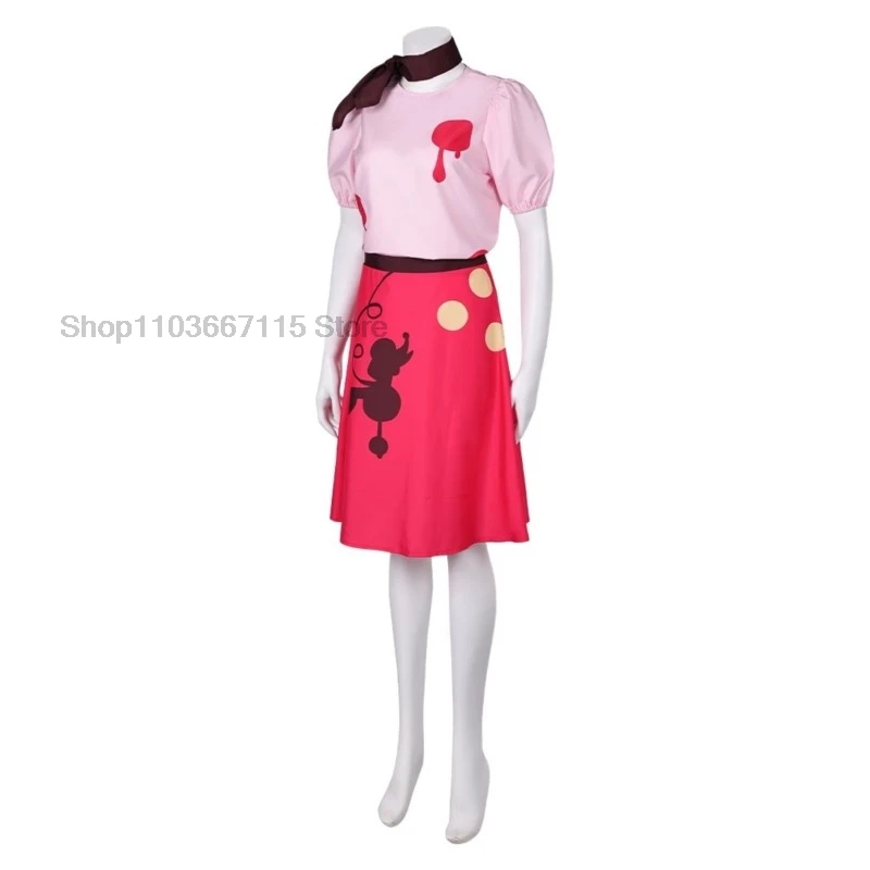 Hazbin Custumes Hotel Woman Costume Niffty Cosplay Anime Clothes Adult Cos Figures Cosplays Men's Women's Costumes Kid Disguise