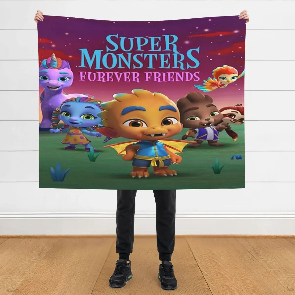 

Super Monsters, Super mini monstres Throw Blanket Sofa for winter Decorative Throw Travel Blankets
