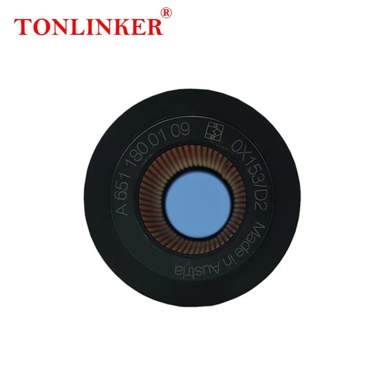 TONLINKER فلتر زيت A6511800109 لمرسيدس بنز E الفئة W212 S212 2009-2016 E220 E250 CDI BlueTE E300 الهجين اكسسوارات السيارات