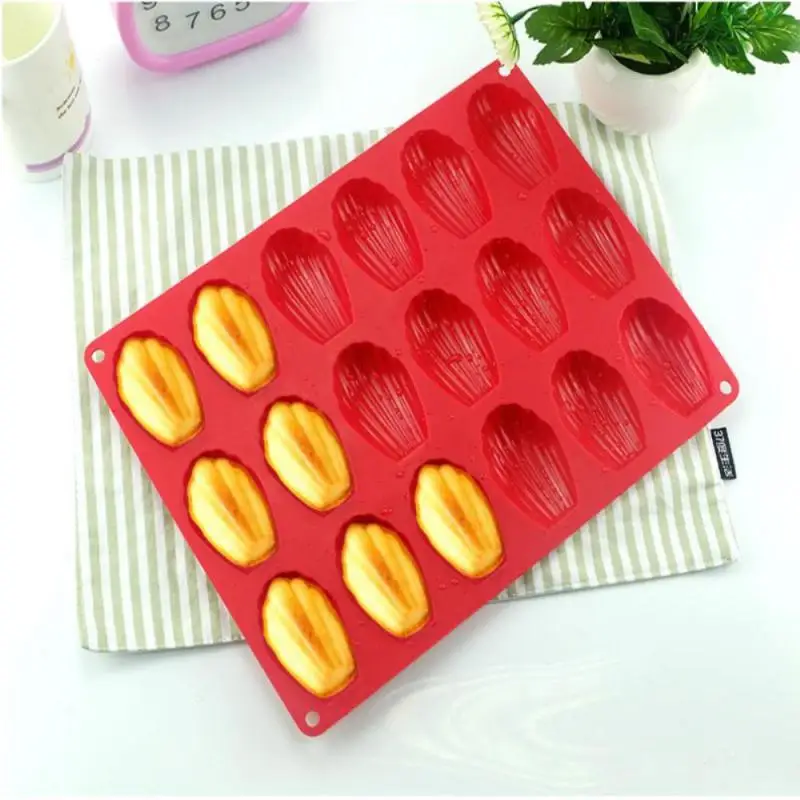 9/20 Hole Mini Food Grade Madeleine Silicone Cake Mold Cookie Mold Shell Baking Pan Mould Kitchen Bakeware Accessories