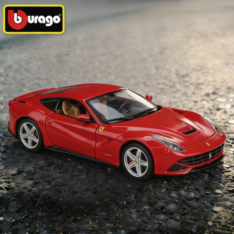 

Bburago 1:24 F12 Berlinetta, модель спортивного автомобиля из сплава, литая металлическая машинка, высокодетализированная коллекционная модель, украшение, подарок на день рождения для ребенка