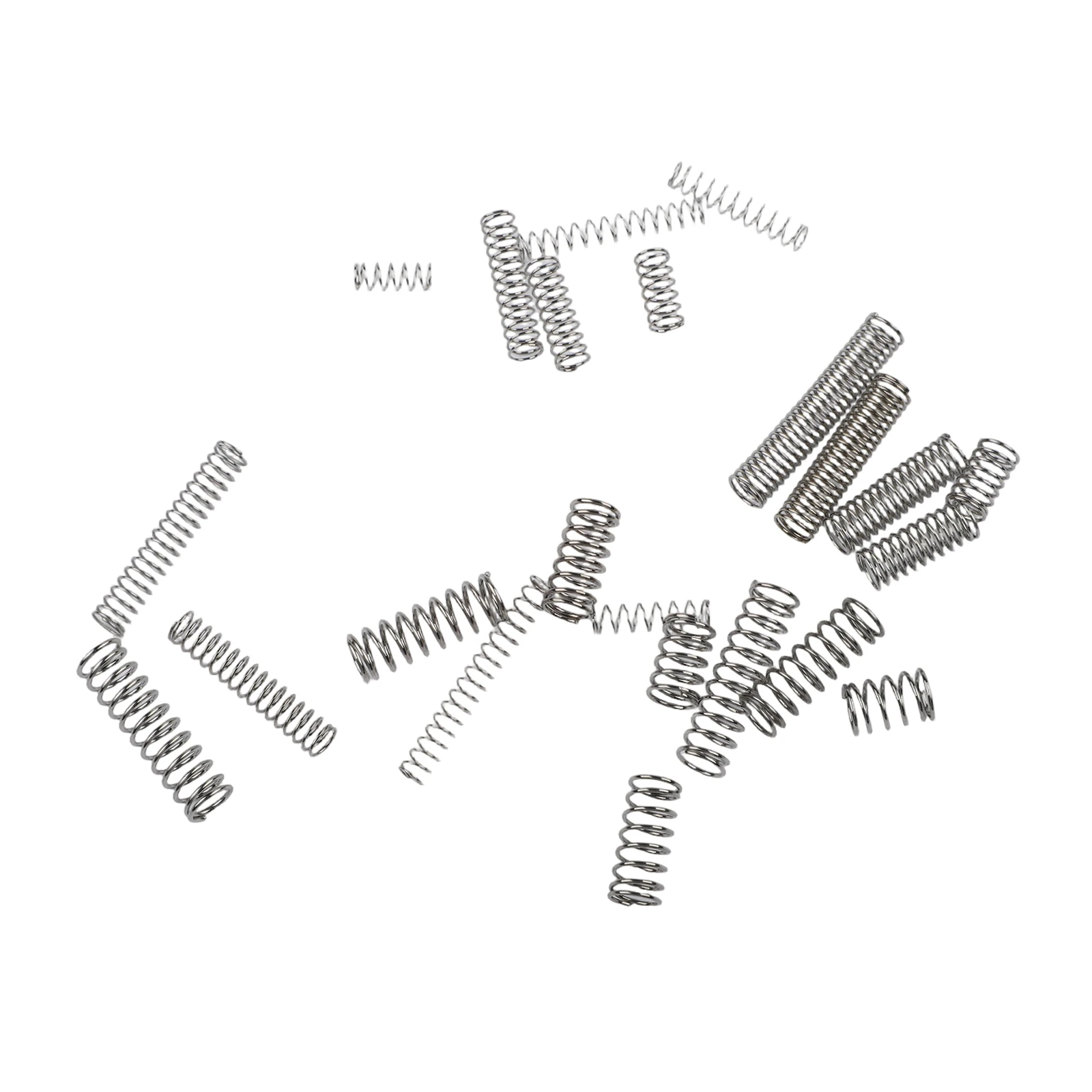 Small Compression Springs Assortment Kit 300pcs 23 Sizes Stainless Steel 304 Mechanical Springs for DIY and Repair Projects