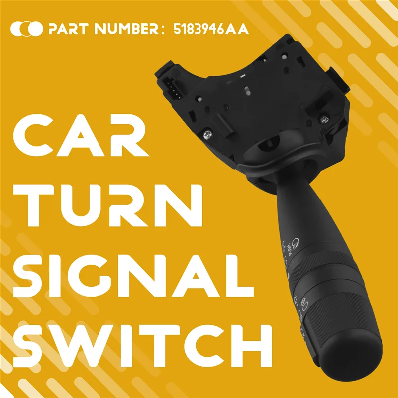 

Car Turn Signal Switch Headlight Switch 5183946AA For Dodge Journey JC 2009-2010 Chrysler PT Cruiser 2006-2010-A54R