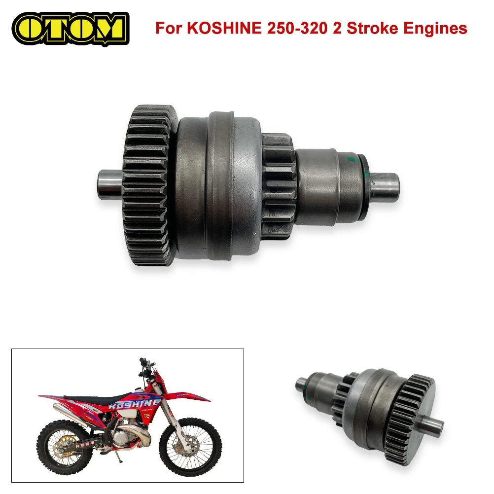 Para KOSHINE 250 300 320: Engrenagem de Acionamento do Bendix da Embreagem de Partida para Motocicletas 2 Tempos Refrigeradas a Água, Acessórios para Motos de Trilha e Motocross
