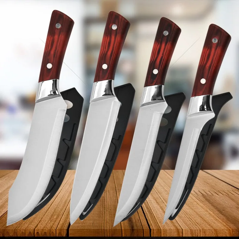 Coltello da disossare professionale coltello da cucina forgiato mannaia per carne per coltelli da cucina coltello da macellaio per affettare frutta coltelli fatti a mano