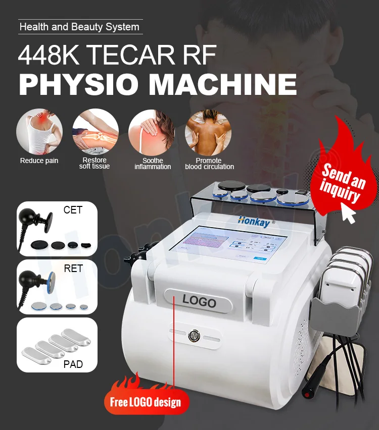 Pain Relief Fisioterapia Cet Ret Diathermy Physiotherapy Tecar Therapy Physio Machine Equipo De Fisioterapia Tecar Therapy