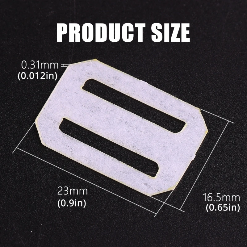 20 Buah Engsel Kertas Nilon Ringan untuk Model Pesawat Terbang Cocok untuk Pesawat Busa dan KT 15UB