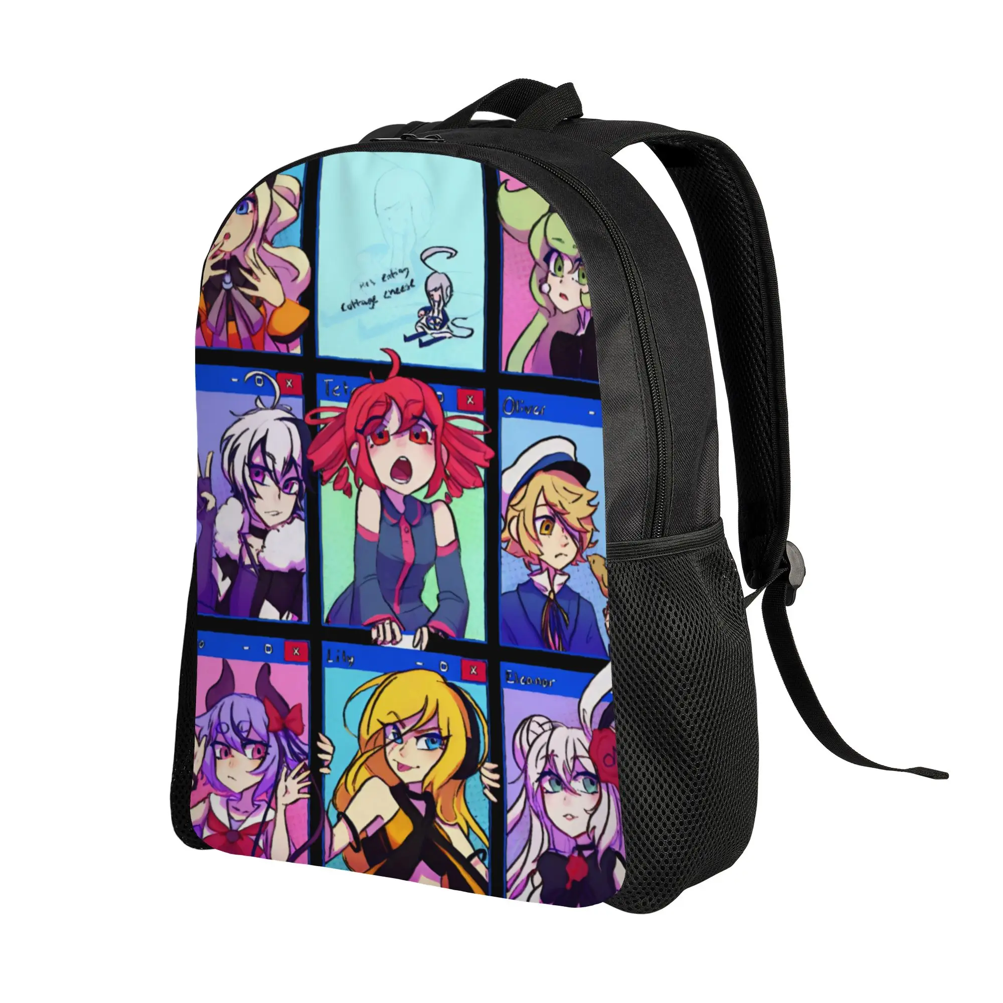 9 Vocal Synths Kasane Teto Backpack  Travel Backpacks Women Men Modern School Bags Design Breathable Rucksack