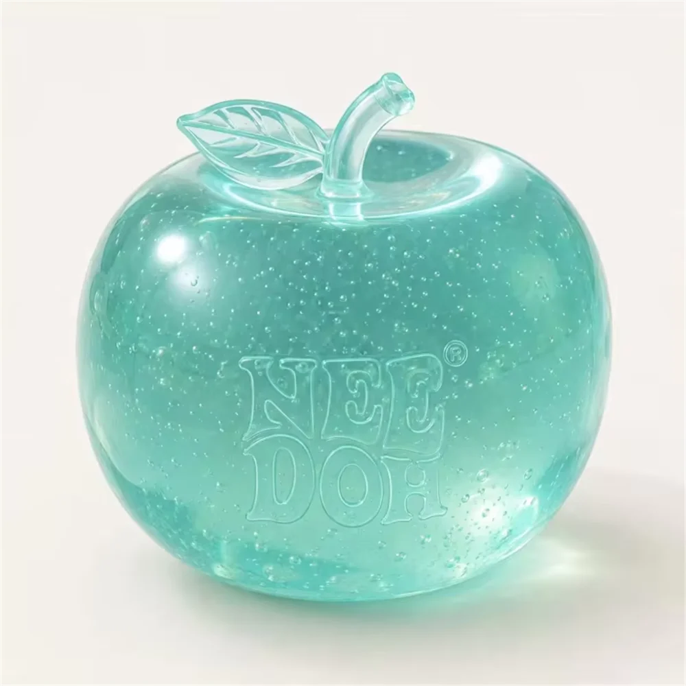 Needoh Apple Stress Ball Slow Rebound Squeeze Toy Relaxing and Interesting Gifts Squeeze Toy Soft Jelly Senses Gifts For Adult view 6