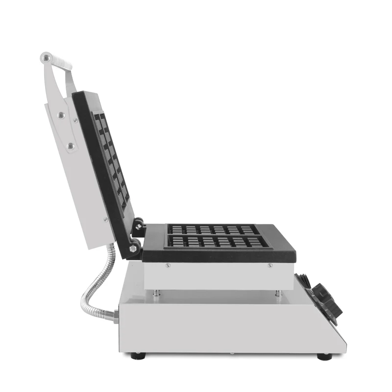 ماكينة صنع الوافل الكهربائية التجارية غير اللاصقة ، ماكينة صنع الوافل المستطيلة ، ماكينة صنع الوافل ، 2-