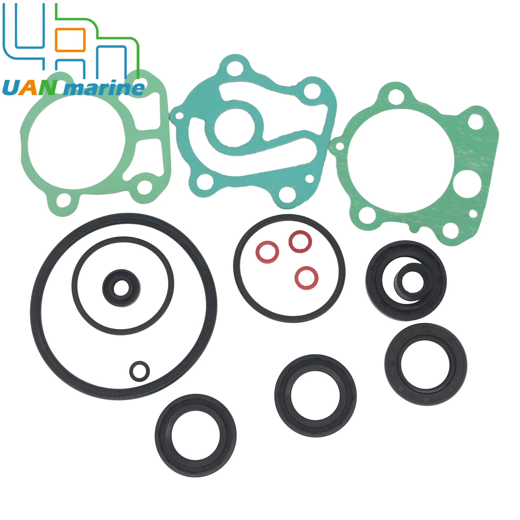 

67F-W0001-20 Seal Kit Lower Gearcase Fits for Yamaha 75HP 80HP 90HP Marine Outboard Engine Replaces 67F-W0001-21 18-74535