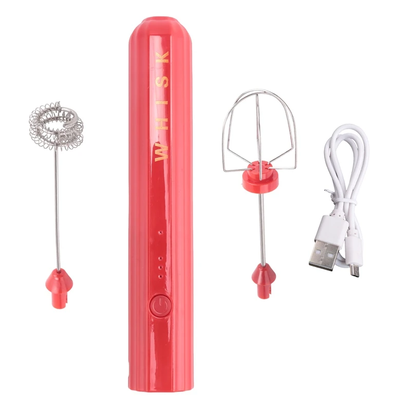 ABJY-USB fouet électrique Rechargeable batteur à oeufs mélangeur à café portatif ménage lait Shaker mélangeur mousseur mousseur