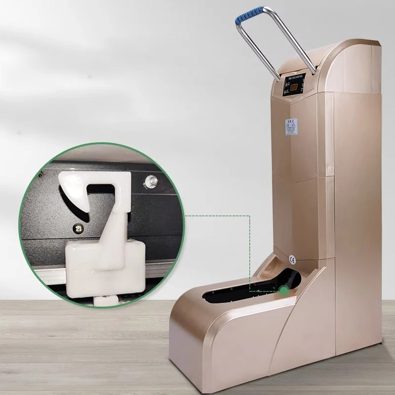 Macchina per copriscarpe usa e getta Macchina per copriscarpe commerciale intelligente completamente automatica per uso domestico per interni per entrare la porta