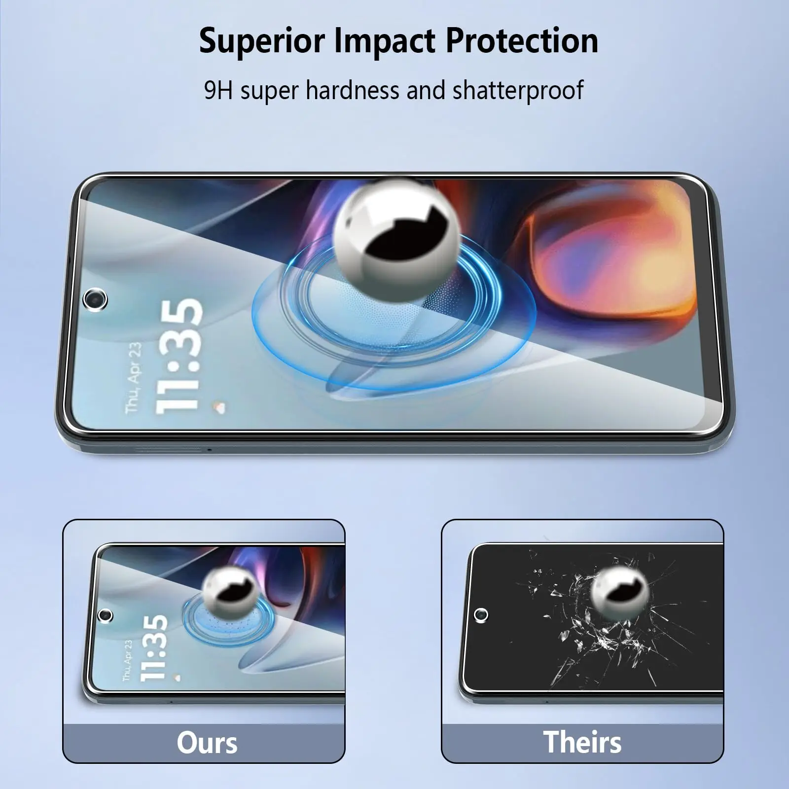 3/5Pcs Tempered Glass For Motorola Moto Edge 30 50 Neo G G86 G84 G56 G55 G54 G75 G35 G15 G24 G04 G14 E15 Screen Protectors Glass