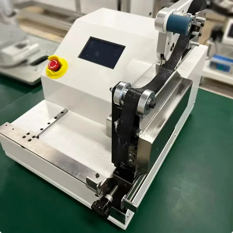high quality Electrical Adhive Winding PVC Cloth Base Flannel Acetic Tape Insulation Wire Harns Taping hine