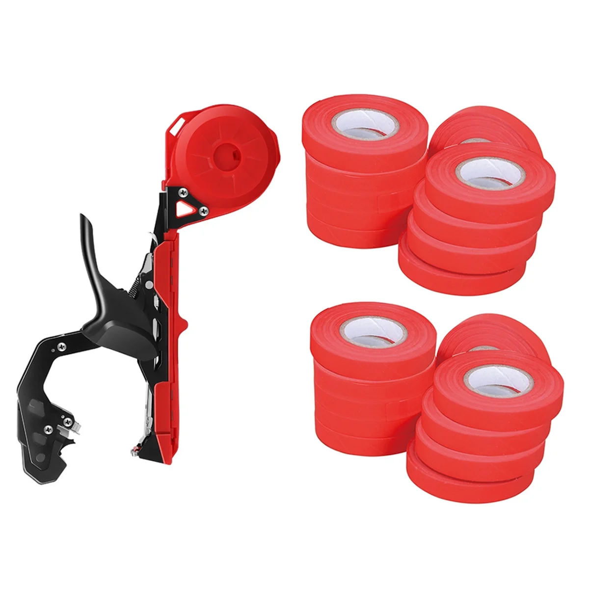 

Tying Machine Vegetable Grape Tomato Cucumber Plant Vine Tying Tapetool Branch Binding Machine Garden Tool with 20 Tape