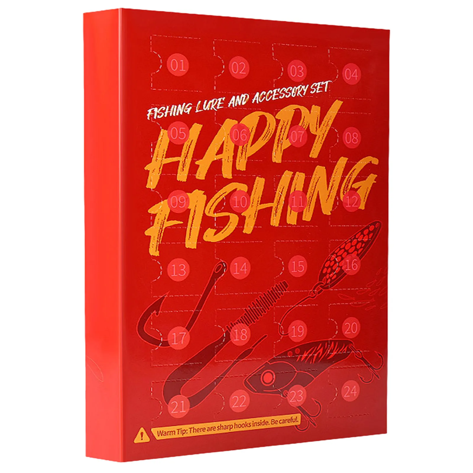 Compte à rebours du film 1968 2025, calendrier de l'avent de pêche pour hommes, adultes, pêcheurs, adolescents, compte à rebours pour noël, calendrier de l'avent, chaussettes