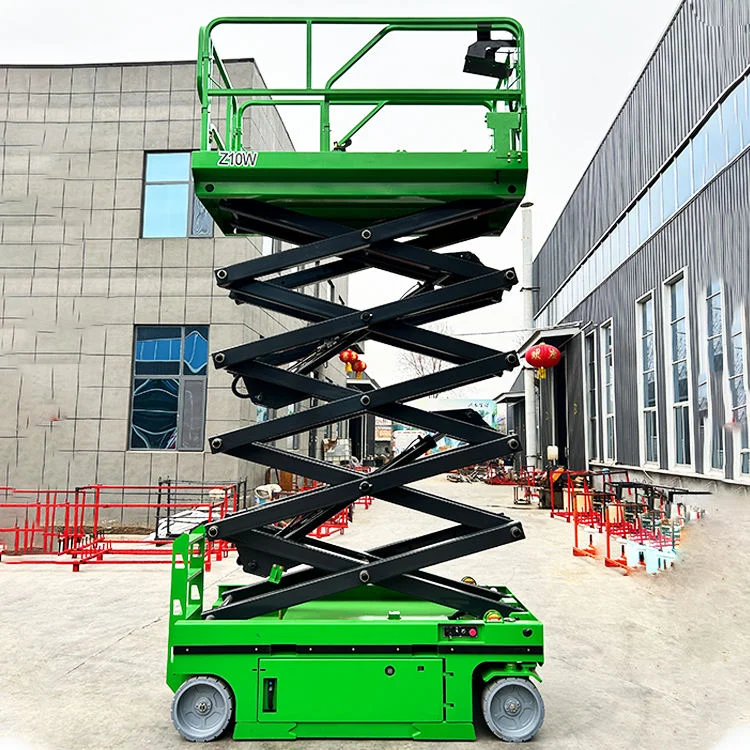 6m 8m 10m 12m 14m Aerial Work Platform Full Automatic Lift Portable Electric Scissor Lifts Table For Indoor Use