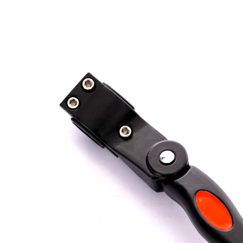 مسند من سبائك الألومنيوم، دعامة خلفية للدراجة بطول قابل للتعديل، دعم جانبي للدراجة مقاس 26 بوصة