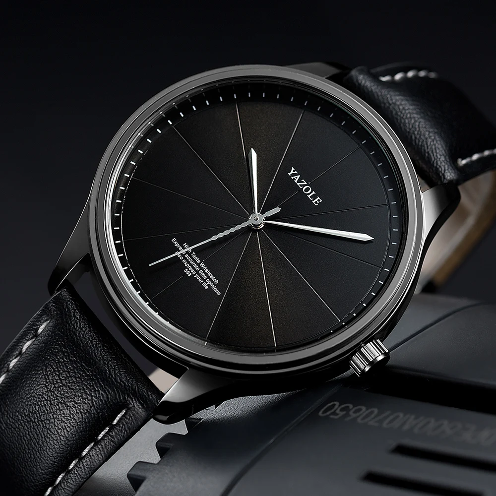 New Stylish Minimalism Casual Watch For Men Women Round Dial Luxury Leather Bracelet Wrist Watches Gift For Boyfriend Men