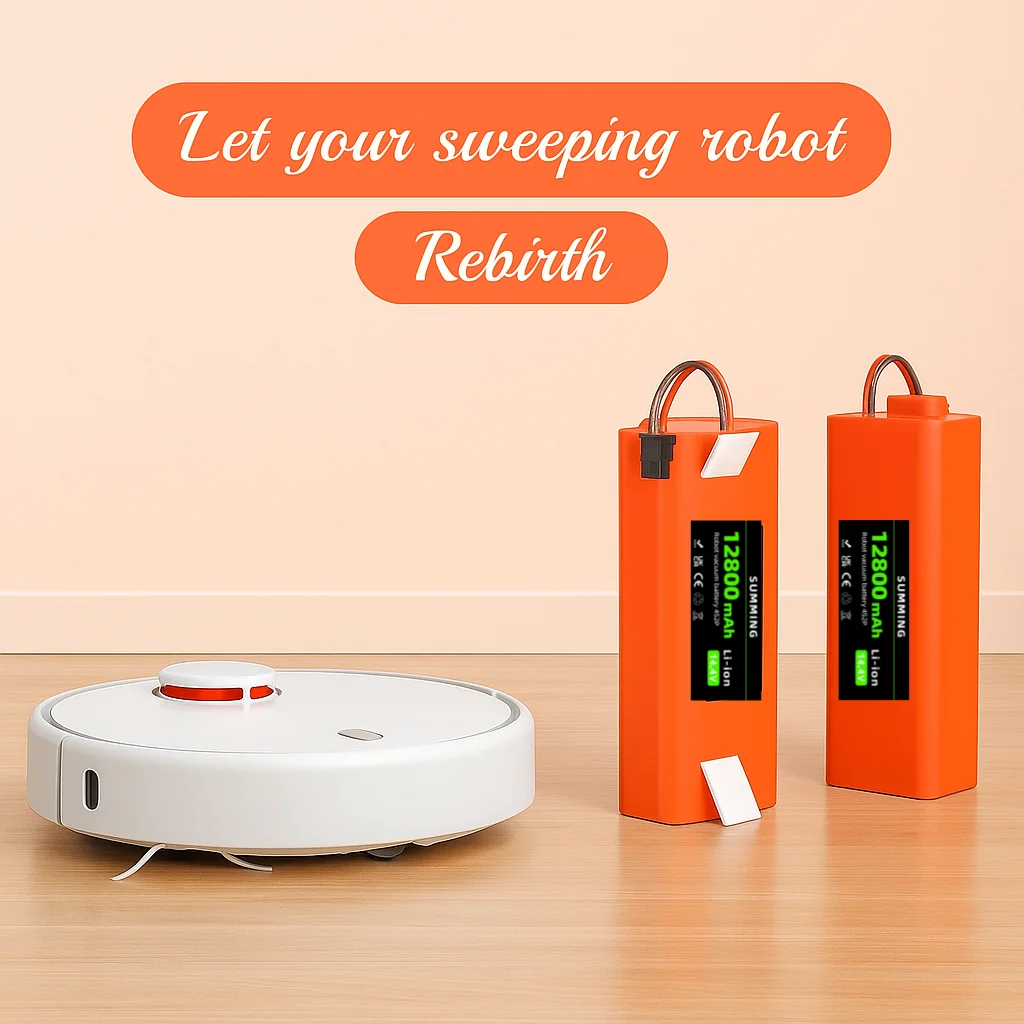 

High Capacity 12800mAh Battery Replacement D099-4S2P for Xiaomi MIJIA Mi Robot Vacuum Mop 2 Pro MJSTS1 C101 S1-260-4S2P Parts