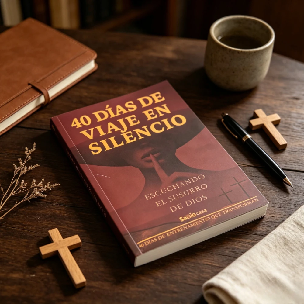 40 D í as de Viaje en Silencio Spiritual Books: Practice Listening, Spiritual Reflection, Self Transformation Reading