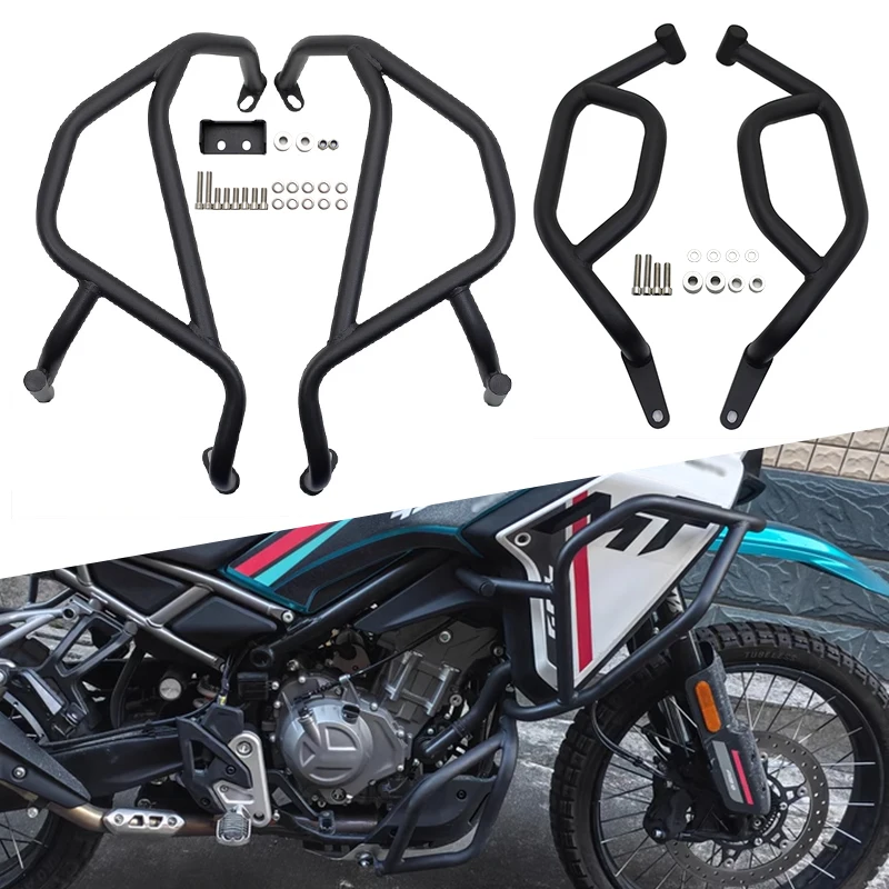 

Подходит для CFMOTO 450MT 450 MT 450mt MT450 MT 2024, защита двигателя мотоцикла, защита рамы, аксессуары для бампера