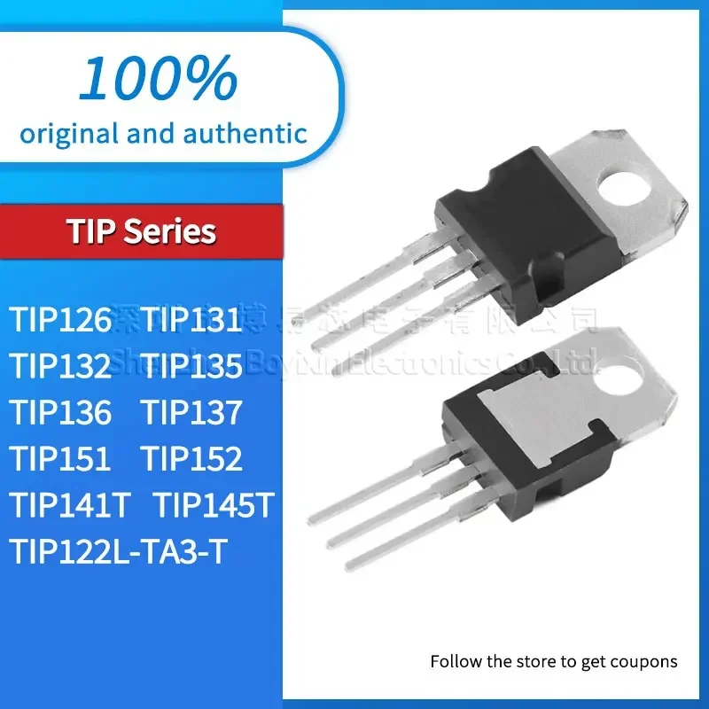 5 pieces/batch TIP152 TIP141T TIP137 TIP136 TIP132 TIP131 TIP126 TIP122L-TA3-T TIP145T TIP151 USB gadget