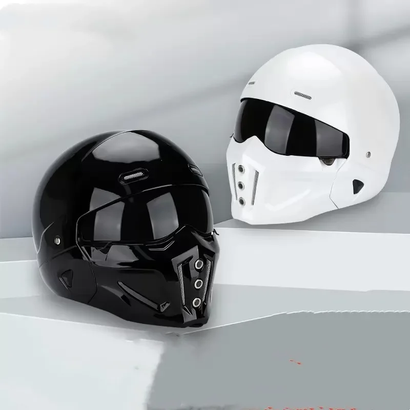 خوذة دراجة نارية جديدة لعام 2026 بتصميم عقرب عتيق، خوذة نصفية متعددة الأغراض بتصميم فريد معتمدة من DOT