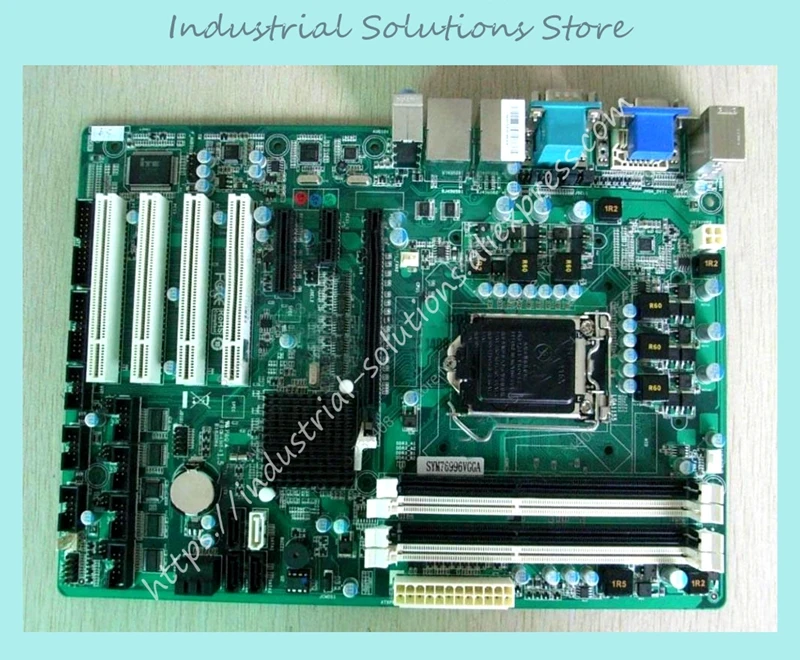 ATX Industrial SYM76996VGGA B75 Dual Display 6*Serial Interface 100% Tested Perfect