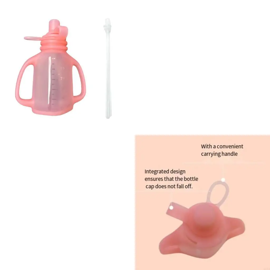 

Reusable Silicone Baby Bag Easy to Clean Refrigerated Milk Storage Puree Bag 110ml for Easy Feeding Infants