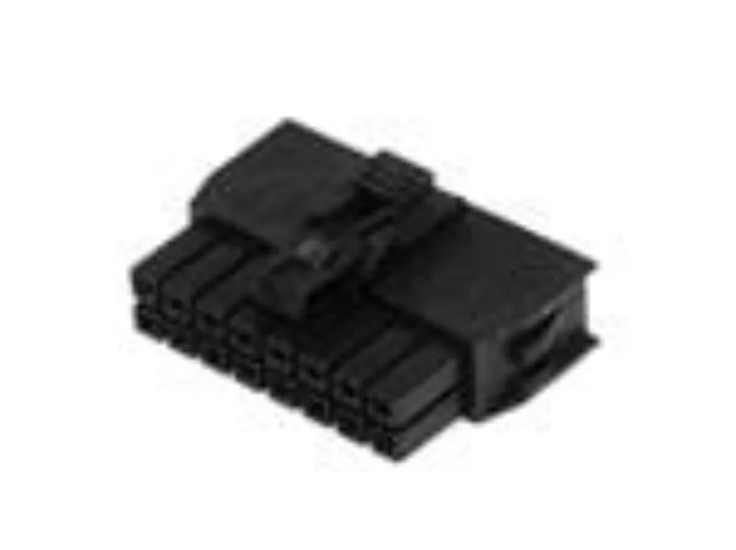 (5-50pcs) 1053081216 MOLEX Nano-Fit Receptacle Housing TPA Capable 2.50mm Pitch Dual Row 16 Circuits Black Glow-Wire Capable