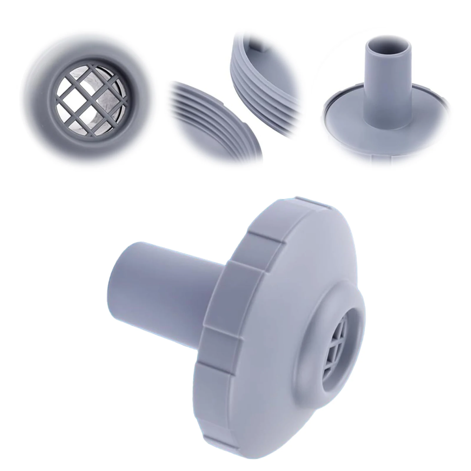 For Intex 11070/12364 Swimming Pool Screen Inlet Nozzle Hose Connect Reusable Hose Connector Set Rust Proof Pools Accessories