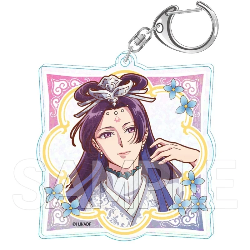 6cm Anime The Apothecary Diaries Acrylic Pendant Keychains Bag Decorations Accessories Holiday Gifts
