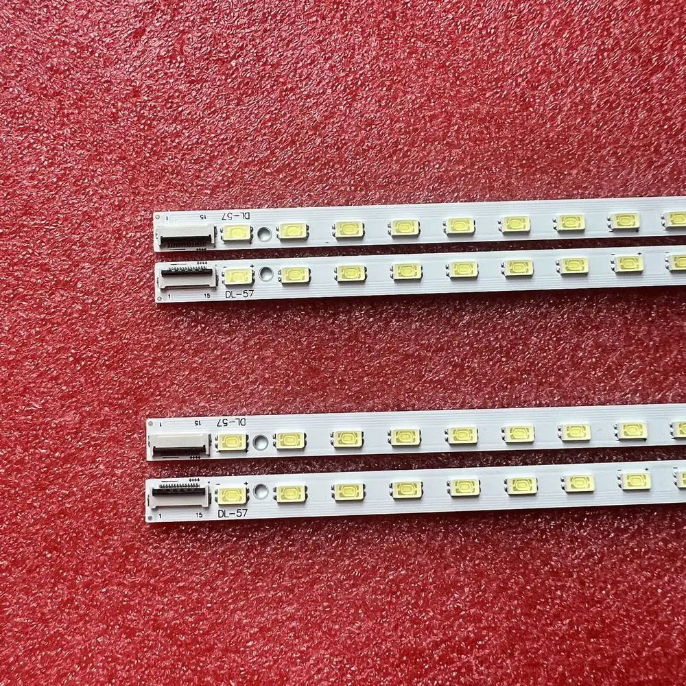 

4pcs/set LED Backlight strip 48LED For SONY KDL-46NX720 FDMY460LT01 61.P4402G001 2011YLT46-48-LD-R L