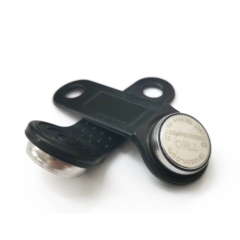 5pcs/lot TM1990A Dallas iButton TM Card with Handle Key Tags DS1990A-F5 Non Magnetic for Access Control Electronic Lock