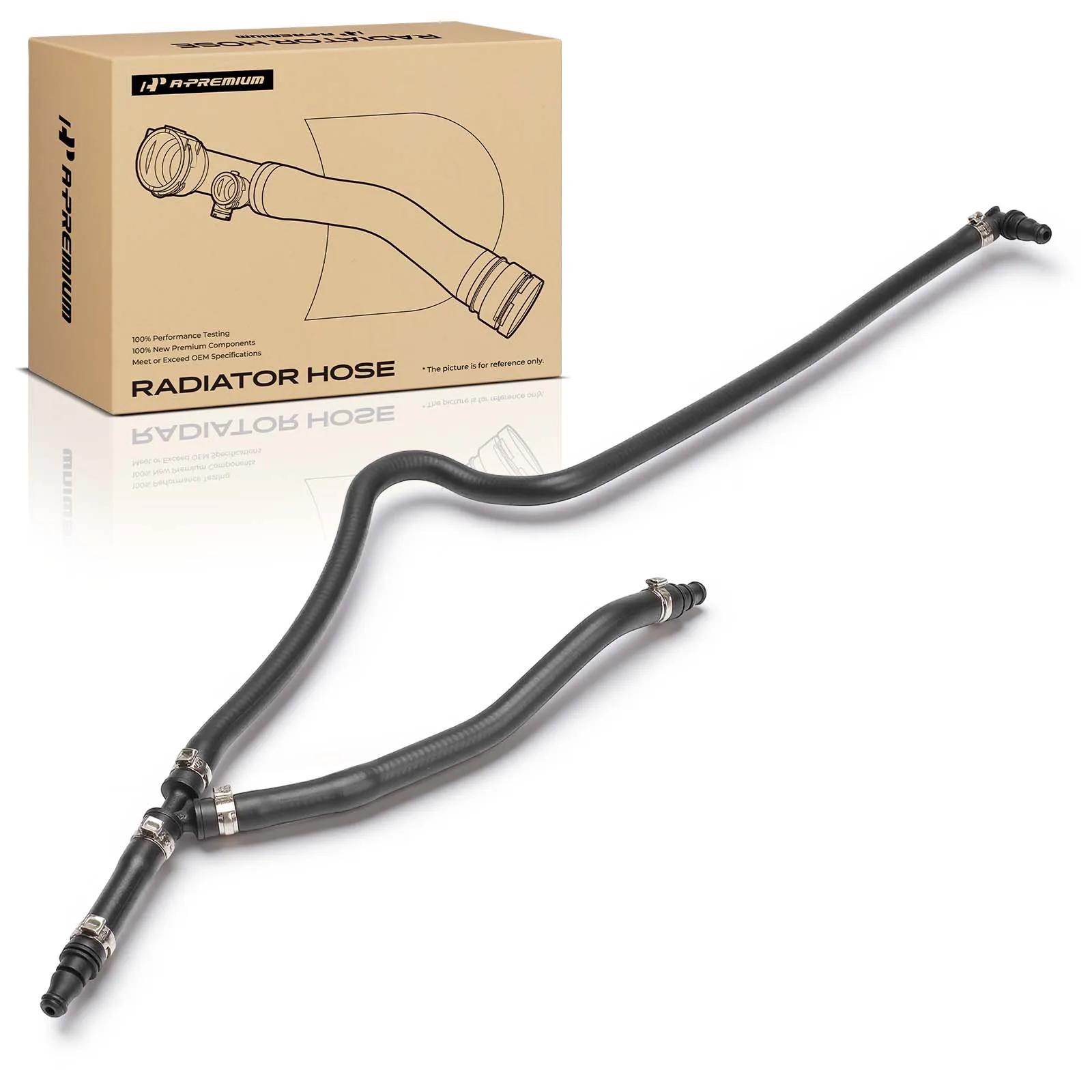 A-Premium Engine Coolant Overflow Hose for Mercedes-Benz C63 AMG 2008-2015