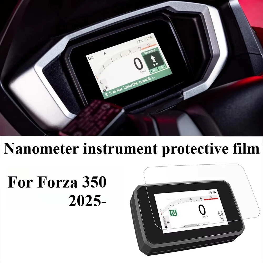 

2025 для Honda Forza 350, защитная пленка для приборной панели, модифицированные аксессуары Forza 350, прозрачная пленка против царапин