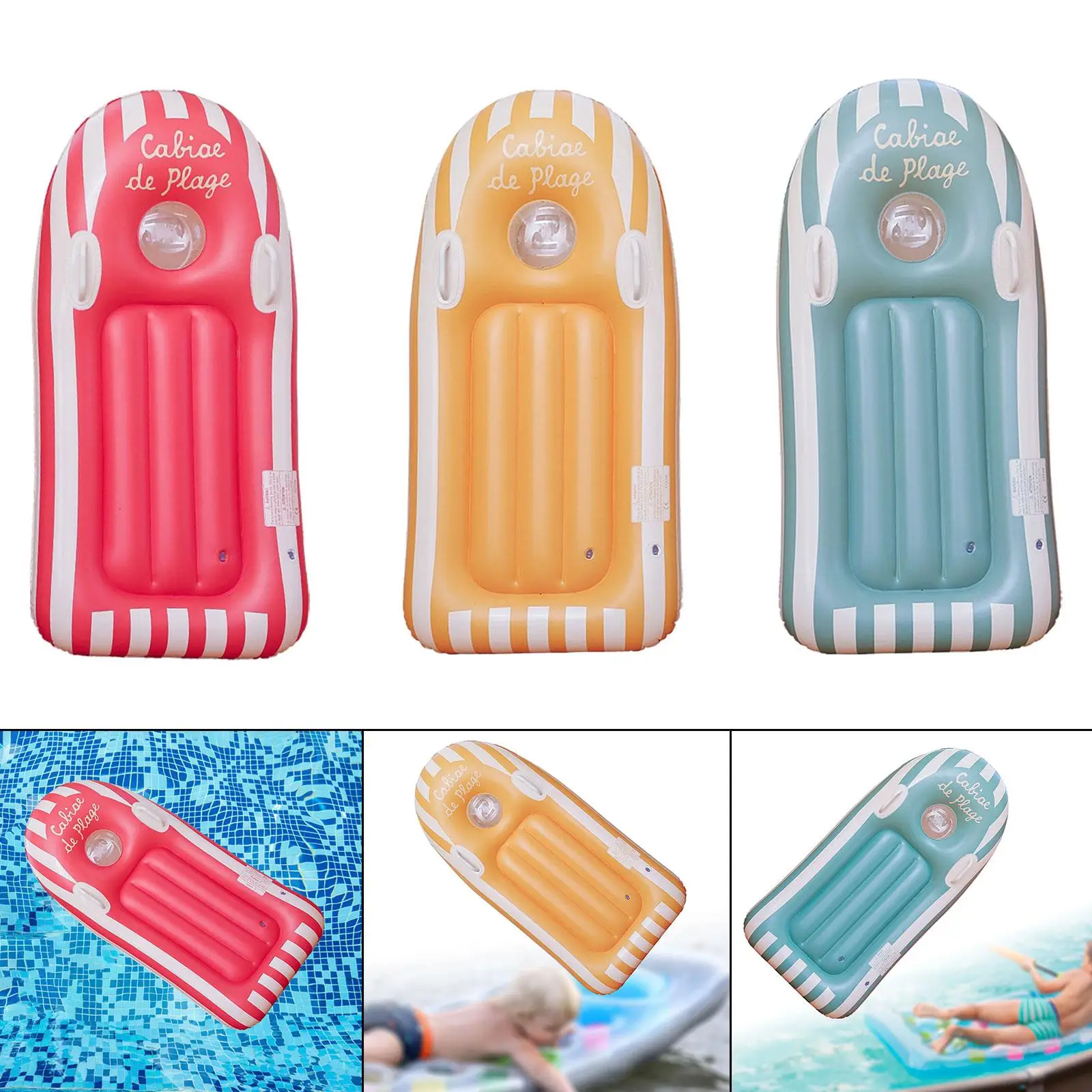 

Inflatable Surfboard PVC Surfing Body Board for Summer Water Entertainment