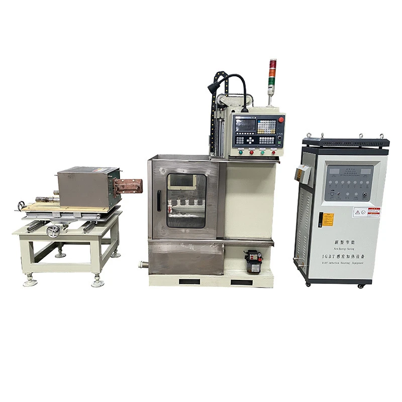 Ba Mateial Heat-Teating Foging Gea Shaft Ulta-Audio Annealing Quenching Equipment آلة لحام عالية التردد