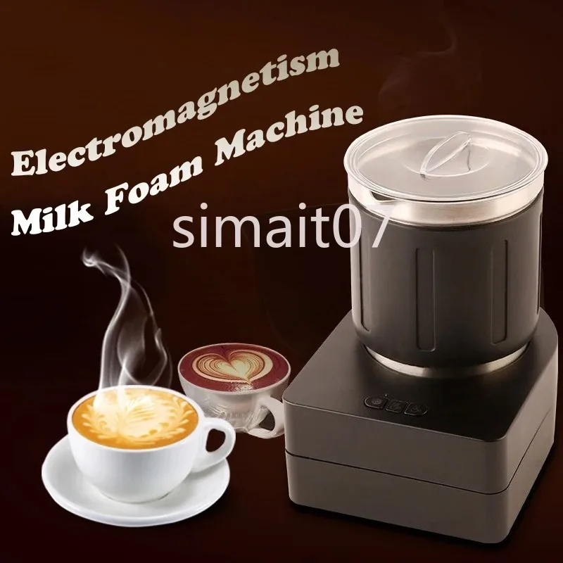 

Automatic Electric Milk Frother - Small Household Coffee Milk Foaming & Mixing Machine