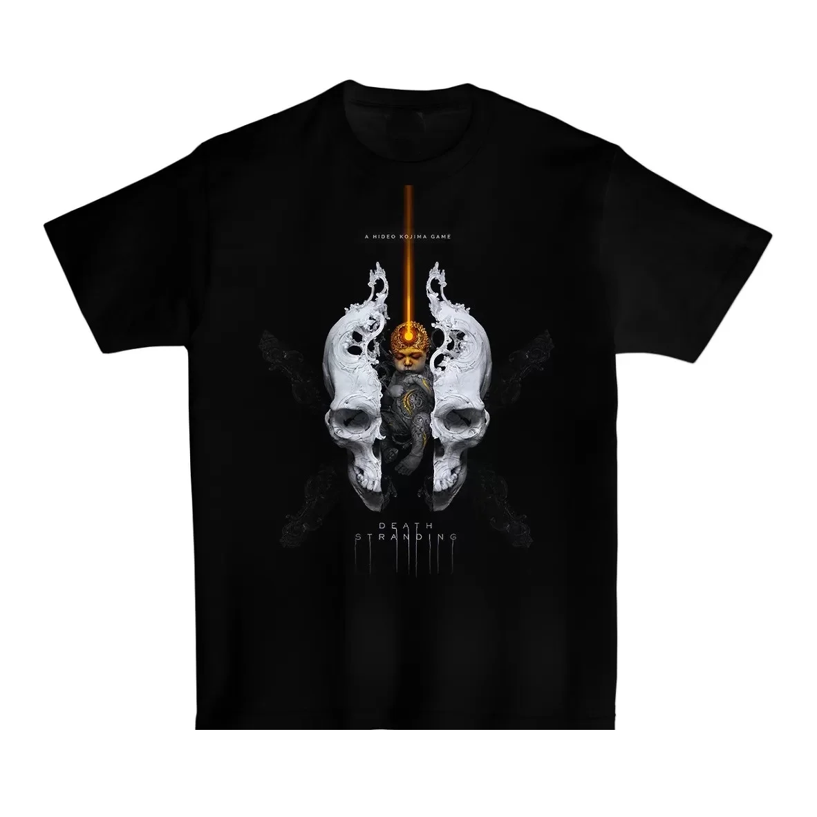 Death Stranding - BB Pod & Skulls Graphic T-Shirt Cotton Men Women Streetwear Tee